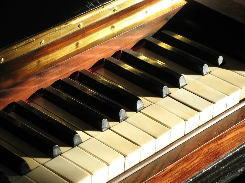 piano, key, ivory